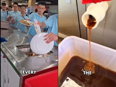 China school canteens turn food waste into biodiesel, compost with this smart machine; watch video