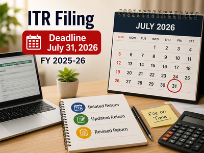 Don’t worry if you miss July 31, 2026 ITR filing due date as belated ITR with late fee can be filed by this date; Know who can file it