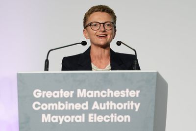 Greater Manchester mayoral election live: Labour wins huge victory as Burnham’s ‘protege’ Bev Craig takes up role