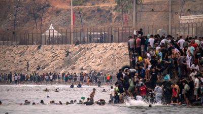 Around 60,000 migrants cross into Spain’s Ceuta exclave from Morocco