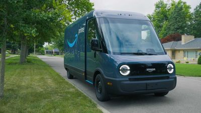 Amazon Added 10,000 Rivian Electric Vans In Just Six Months
