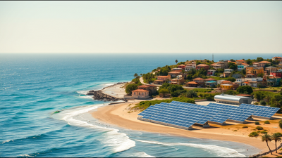 How a tiny South African fishing village solved its water crisis by turning seawater into drinking water using solar power