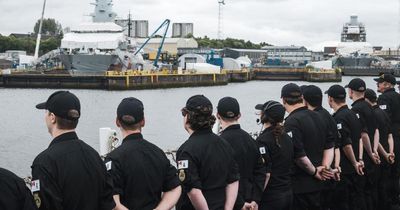 Nato warships spotted in Glasgow as part of operation