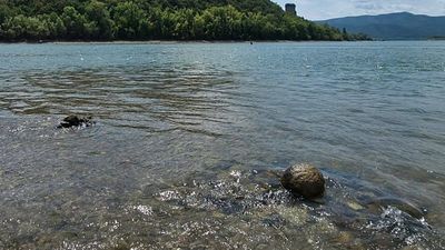 Danube drought exposes everything from shipwrecks to centuries-old projectiles