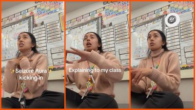 California teacher with class full of kindergartners feels a seizure coming on, so she gives them instructions: ‘I can do anything for you, Ms Jessica’