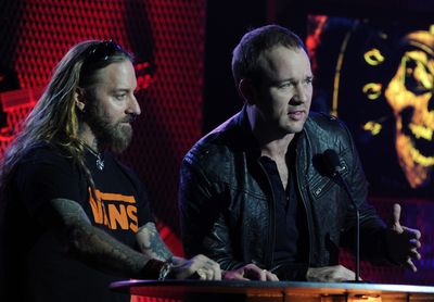 A Non-Cancerous Tumor That Needs To Grow Before Being Removed From the Head of DevilDriver's Singer, Dez Fafara