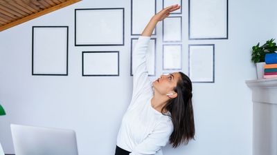 A Pilates teacher loves this five-minute desk routine to ease tension and relax during the working day