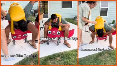 Florida man gets stuck in a Walmart toy, witnesses say ‘someone call the fire department.’ Then came the plot twist – he is a firefighter