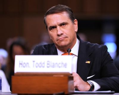 Trump defends $1.8bn slush fund that is holding up Todd Blanche confirmation