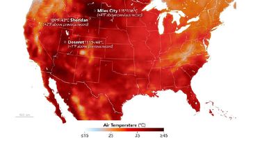 Heat Dome Tracker: US Cities Top Temperatures Reach 119F, Heat Wave Breaks Record