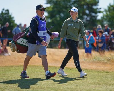 Charley Hull doubles down on caddie prank after strong start to Women’s Open