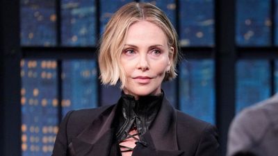 New Trend Alert: Charlize Theron Is The Second A-Lister To Wear Silver Fringe This Week