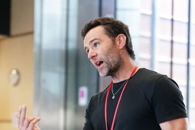 McFly’s Harry Judd swaps drums for basketballs in High School Musical production