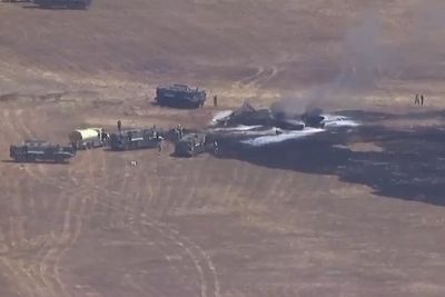 Marine Corps says F-35B stealth fighter crashed in California, pilot ejected