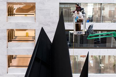 It could be a very cloudy month in the Hart atrium