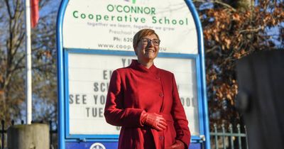 She's the new education minister. But she's not allowed to visit schools