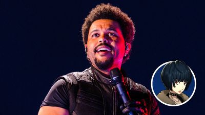 I am obsessed with The Weeknd's slow descent into Persona-addled madness, including Photoshopping a tattoo of Persona 5's biggest baddie on his arm
