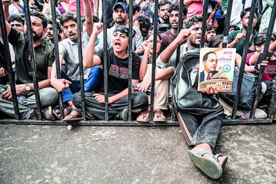 Peaceful works best when protesting