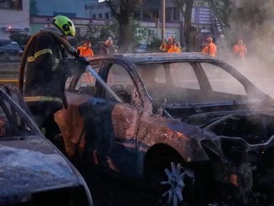 Russia hits Ukrainian capital with ballistic missiles and drones, killing at least 9