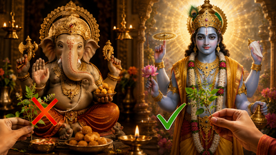 Why Tulsi Is Never Offered to Lord Ganesha