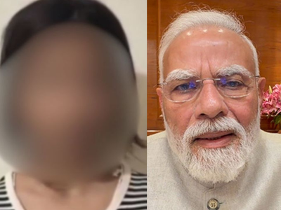 PM Modi abuse video girl issues apology, says she was 'influenced'