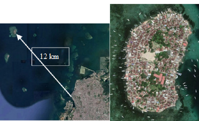 Indonesia’s crowded coastal island adapts to life at the edge of the sea as shared spaces come under pressure