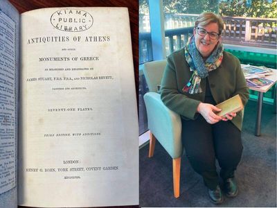 In 1870, a book was borrowed from a library in Australia. 150 years later, it was found behind a fireplace