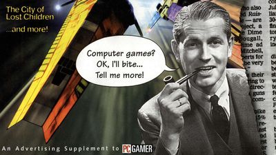 In happier times, Sony was courting PC gamers with lavish magazine ads for its 'most popular CD-ROM titles'