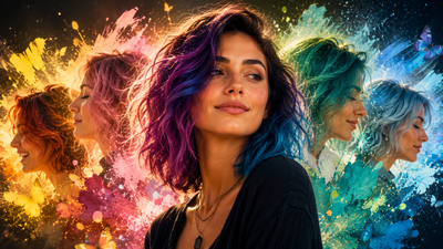 Psychology says people who keep changing their hair color aren't just experimenting, they may be expressing who they are