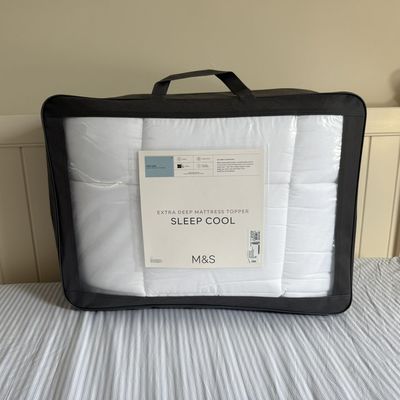 I tested the M&S 'Stay Cool' mattress topper during a heatwave – as a hot sleeper, here's what I thought of the £75 cooling buy