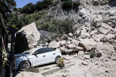 Dozens injured after 4.7 earthquake jolts Naples and triggers landslides