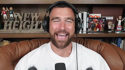 See Travis Kelce ‘Grooving’ At Training Camp After Viral Comments About His Wedding Dance Moves