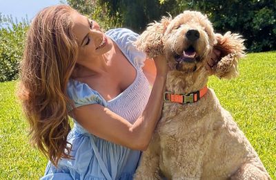 Eva Mendes delightedly introduces her family's 'newest member'
