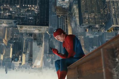 New Spider-Man movie spins its way to box office record, netting $168 million on opening day