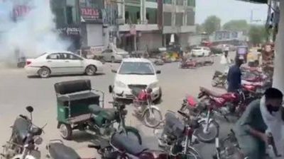 Burnt-out vehicles, rock-strewn roads, heavy security: PoK votes in second phase amid unrest