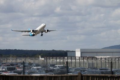 Pilot issues 'flying saucer’ alert over Gatwick Airport as mystery disc passes passenger jet during landing