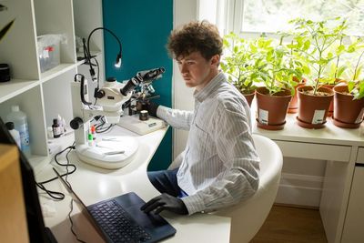 ‘I have an understanding housemate’: the student who makes videos of fungus on faeces