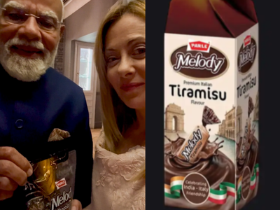 Parle's new 'Melody Tiramisu' toffee pack launched carrying 'celebrating India-Italy friendship' message after viral 'Melodi' moments; Here's where you can get it