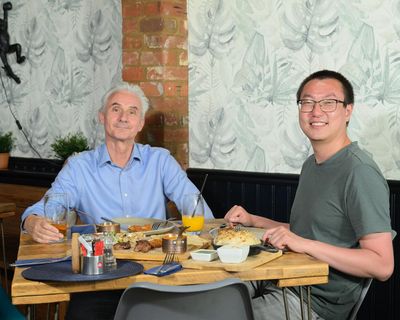 Dining across the divide: ‘He didn’t change my mind on anything – but he did give me a lift to my car’