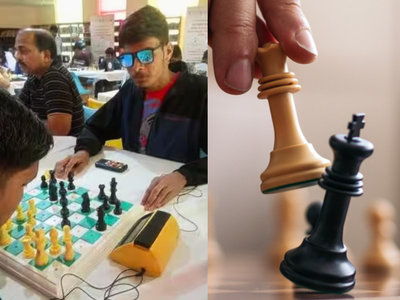 Blind chess player from Ahmedabad wins Gujarat University tournament: Defeats more than 100 sighted opponents from 50 colleges; his friend with partial vision secures third place
