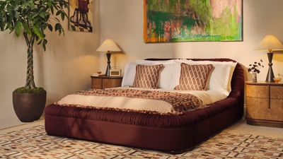 A Burl Wood Bedside Table Is an Easy Way to Instantly Elevate Your Bedroom — These Are Our Favorites for a Boutique Hotel Vibe