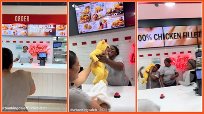 KFC workers had watched her pregnancy cravings for months. What happened when she returned with her baby is melting hearts