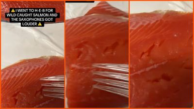 Houston woman buys wild-caught salmon at H-E-B. Then shows what made her lose her appetite: ‘I’m done with seafood’