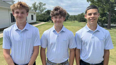 Three Virginia students were attending golf-team tryouts when they saw a family struggling in Lake Culpeper; they jumped in and brought all three ashore
