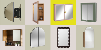 12 Bathroom Mirrors With Storage That Keep Your Skincare Out of Sight — Designs Picked by a Stylist