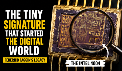 In 1971, one tiny chip invented by an Italian American Physicist started the technology revolution behind today's AI, phones and PCs