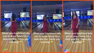 Man asks his girlfriend to wear something fancy for a date. She ends up in a place that feels completely wrong: ‘this is a red pill test’