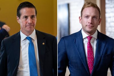 Senator demands ‘dangerous’ former son-in-law quit as congressman over abuse claims saying he fears for granddaughter