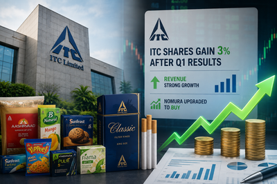 ITC shares gain 3% after Q1 results. Here’s why Nomura upgraded the stock to Buy