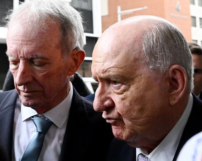 Teenager didn’t tell anyone Alan Jones allegedly kissed and touched him as he feared losing financial help, trial hears